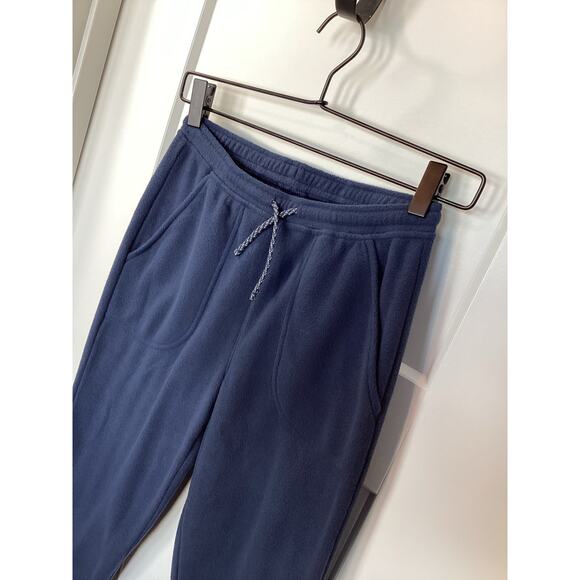 NWT Patagonia Kids Micro D Fleece Joggers Pants Navy Size Medium - Picture 3 of 13